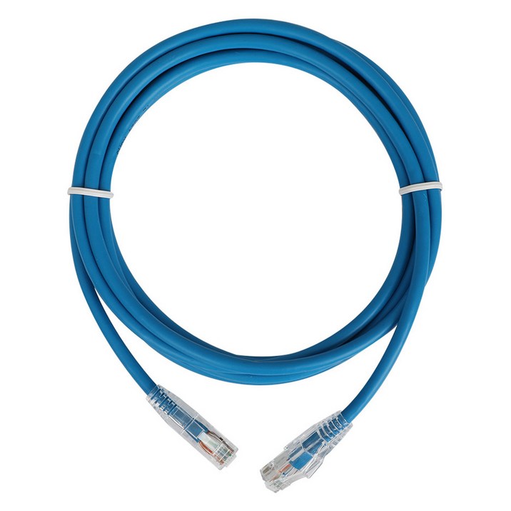 넥시 동일전선 CAT6 케이블, 블루, 1개, 90m