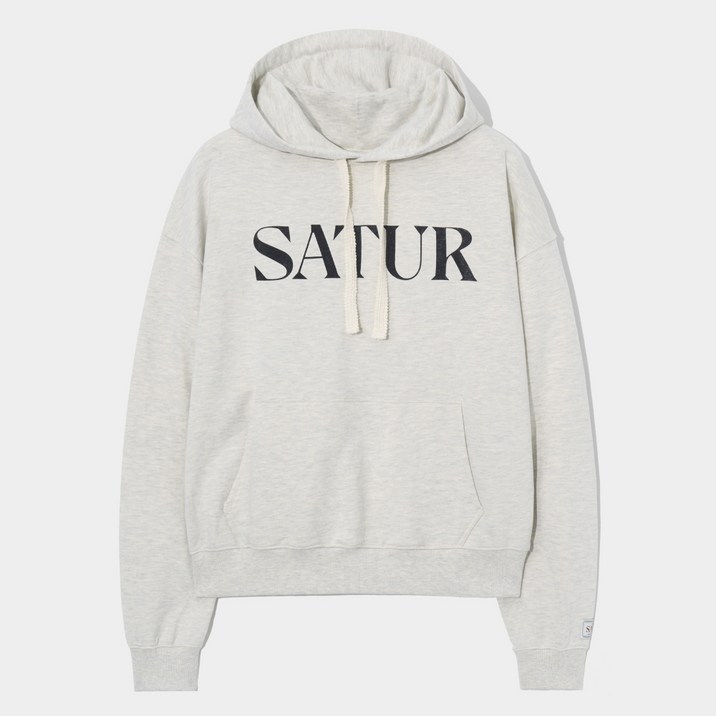 세터 클래식 레터 로고 후드 티셔츠