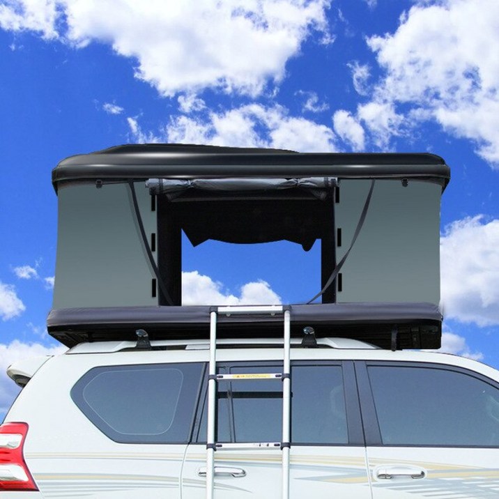 차량용루프백 루프박스 야외 자동 루프탑 텐트 하드 쉘 트럭 캠핑 SUV 지붕, 01 Green2