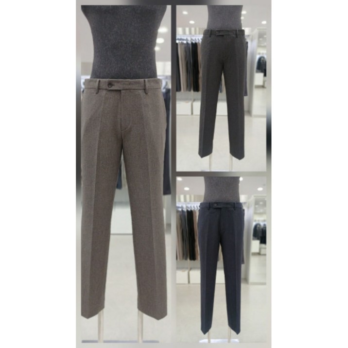 백화점 앤드지 25FW 스탠다드핏 밴딩 트윌셋업팬츠3종HZF4PP1101GN 248970