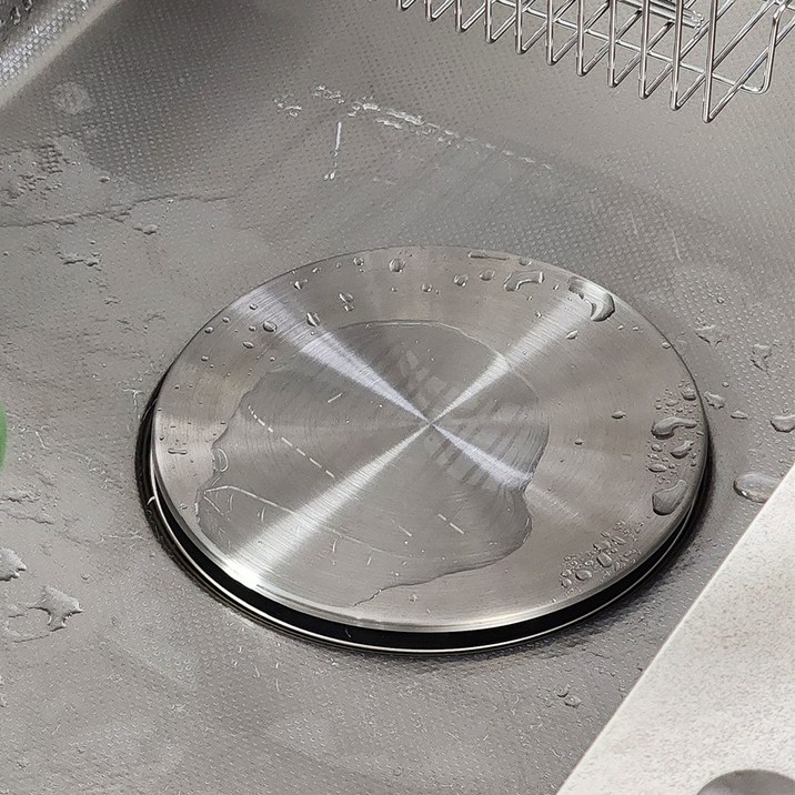 리벨룸 올스텐304 국산 싱크대 배수구커버 스텐다리 스텐거름망, 1개