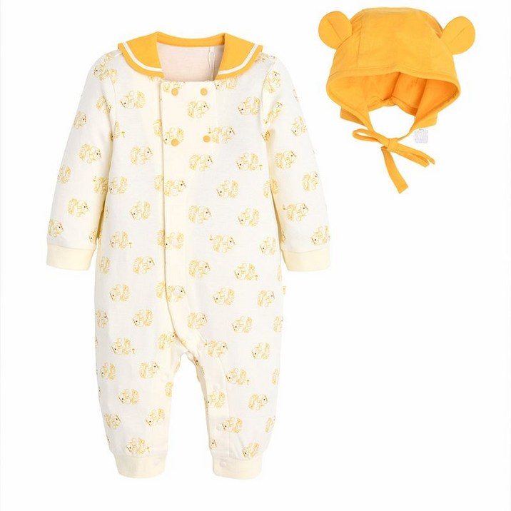 모이몰른 유아 퀴리밤부양면 우주복 +모자세트 M244UUN13P