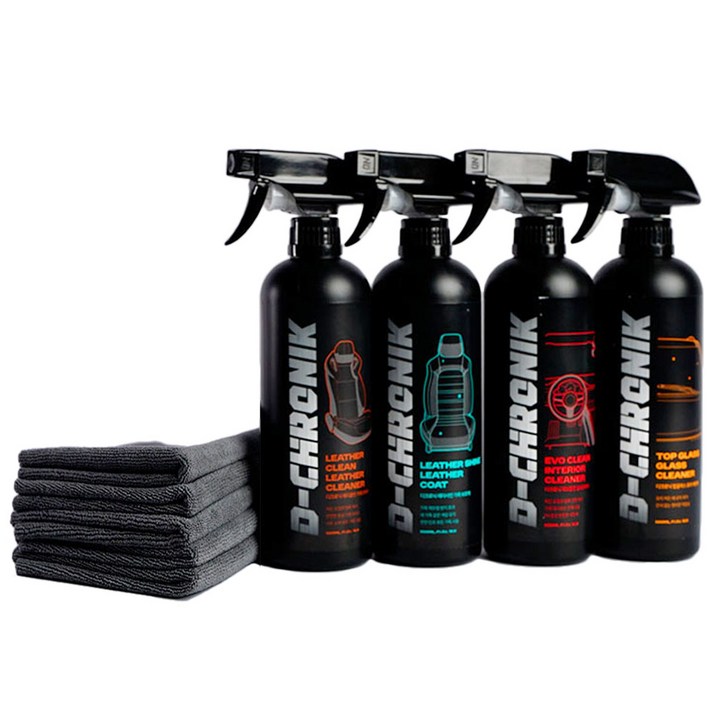 디크로닉 자동차 가죽시트 소파 관리 세트, 1개