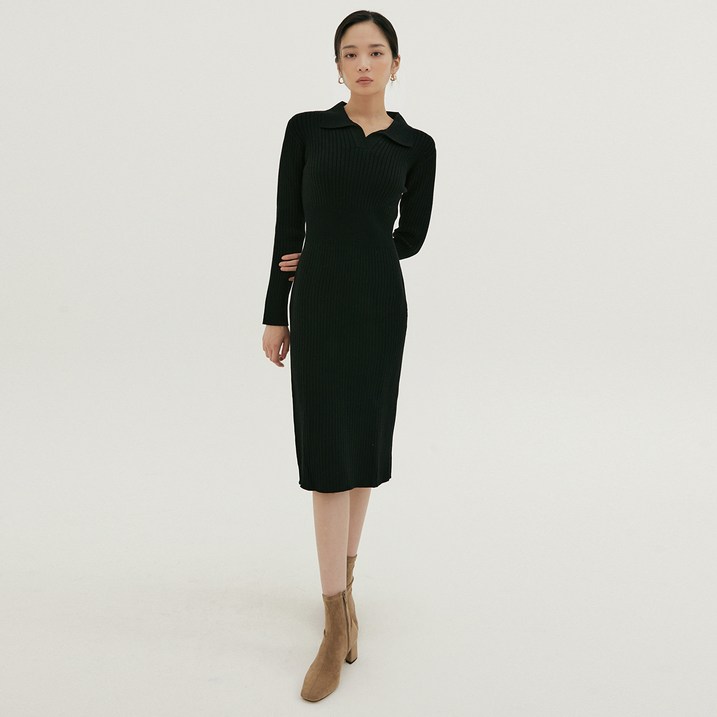리올그 NOI COLLAR KNIT OPS