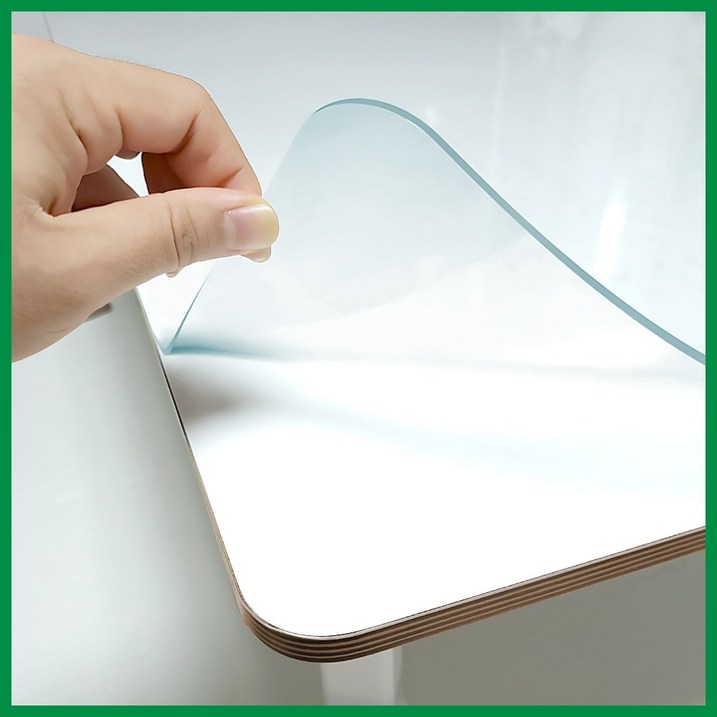 블루몬스터 맞춤 투명 유리대용 식탁매트 책상 데스크 매트 2mm - 쇼핑앤샵