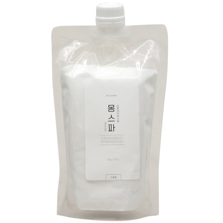 바스몽 몽스파 리필 강아지 펫 스파, 1개, 500g