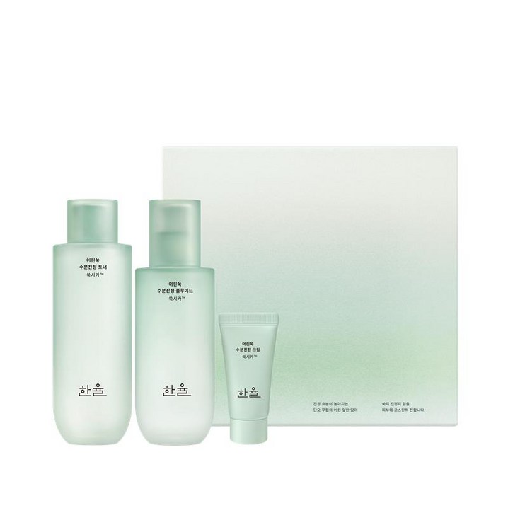 한율 어린쑥 수분진정 2종 세트