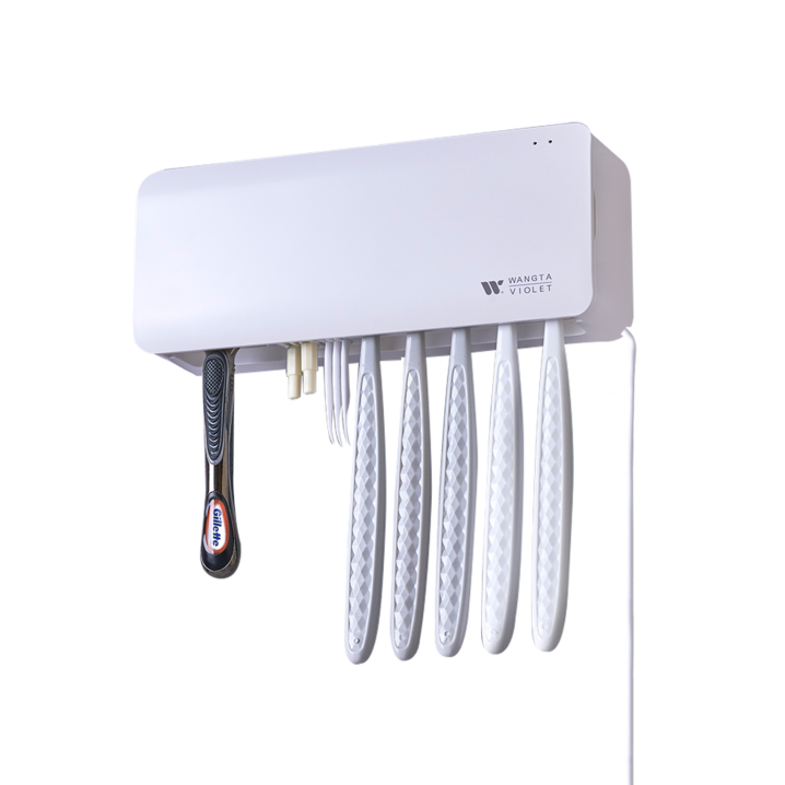 왕타 바이올렛 칫솔 살균 건조기 WTV001, WTV001, 화이트