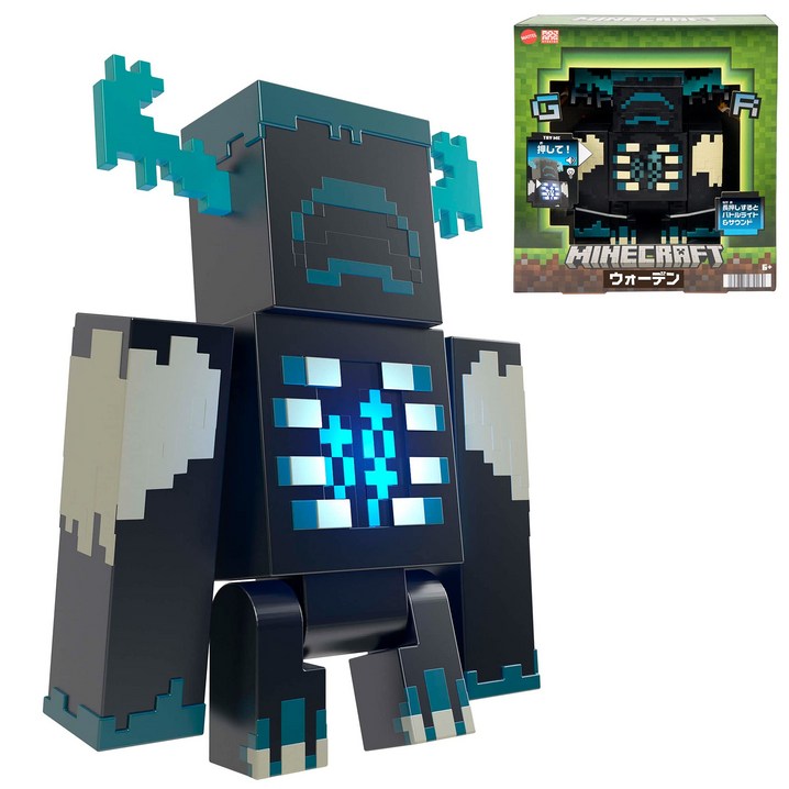 마인크래프트MINECRAFT 워든 피겨 라이트  사운드 6세 HHK89