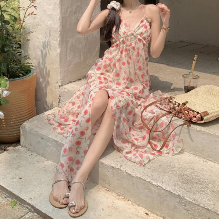 아쥬얼쉽 러블리 프릴 여름 원피스 휴양지 바캉스 룩