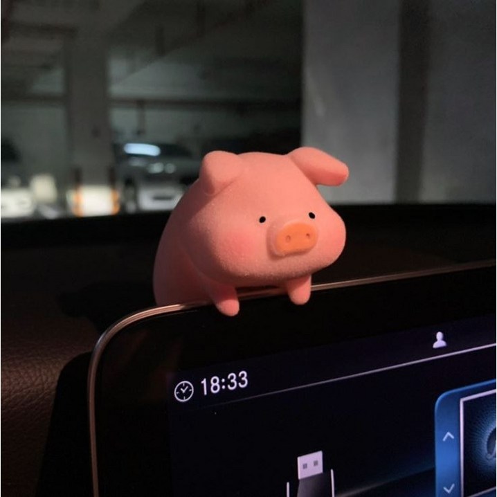 차량용실내피규어 자동차 실내장식 인형 돼지피규어