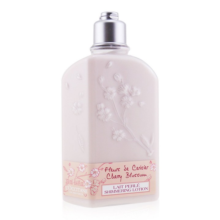 록시땅 체리 블라썸 쉬머링 바디 로션 250ml