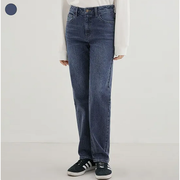 정품 게스 여성 일자 청바지 스트레이트 데일리 사계절용