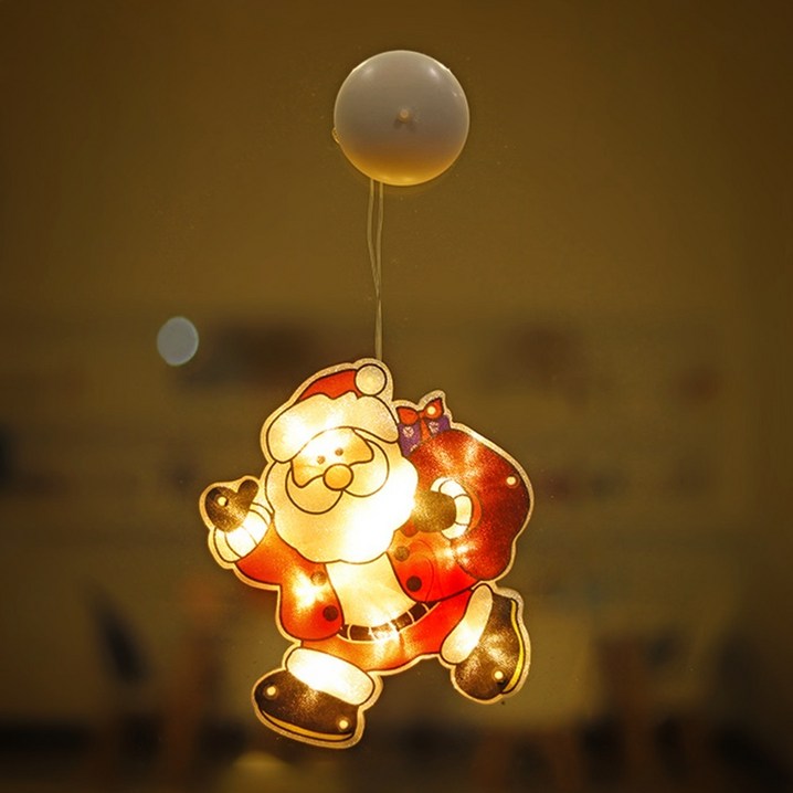 머글리 크리스마스 LED 조명 장식, 선물보따리 산타클로스