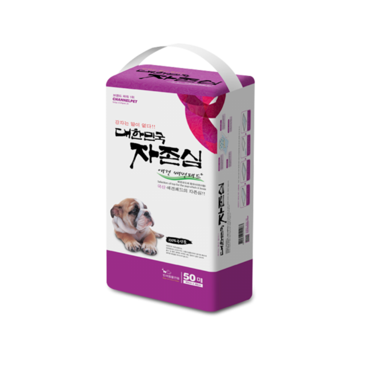 자존심 애견 배변패드 흰색 50매