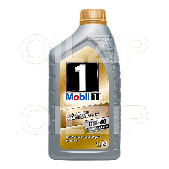 MOBIL1 FS 0W40 SHC 100합성엔진오일 프랑스산, 1L, 1개 MOBIL1 FS 0W40 SHC 100합성엔진오일 프랑스산, 1L, 1개