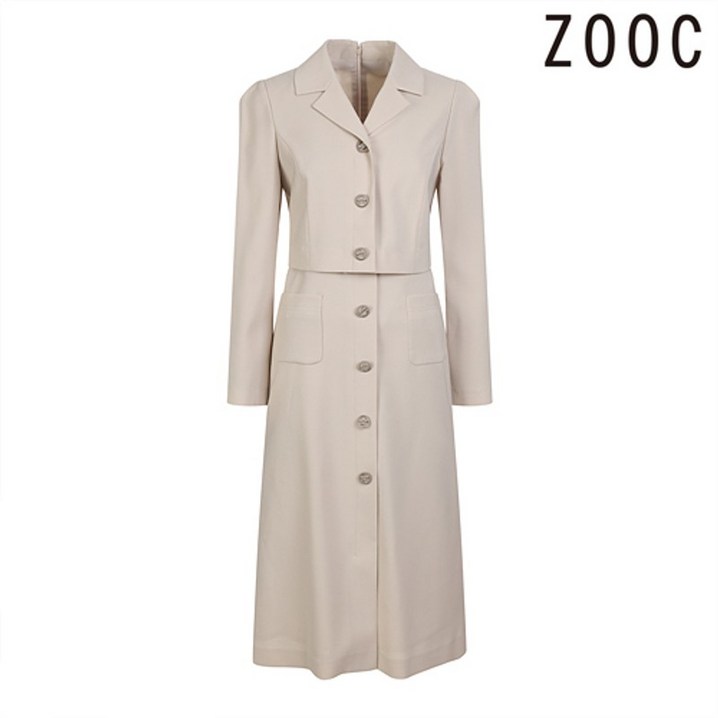 ZOOC 주크 투피스형 카라넥 원피스 V232PSE944507944 ZOOC 주크 투피스형 카라넥 원피스 V232PSE944507944