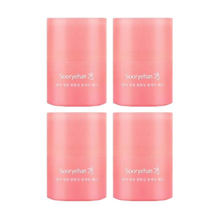 수려한 안티 링클 볼륨업 립세린 레드 15ml x4, 단품 수려한 안티 링클 볼륨업 립세린 레드 15ml x4, 단품