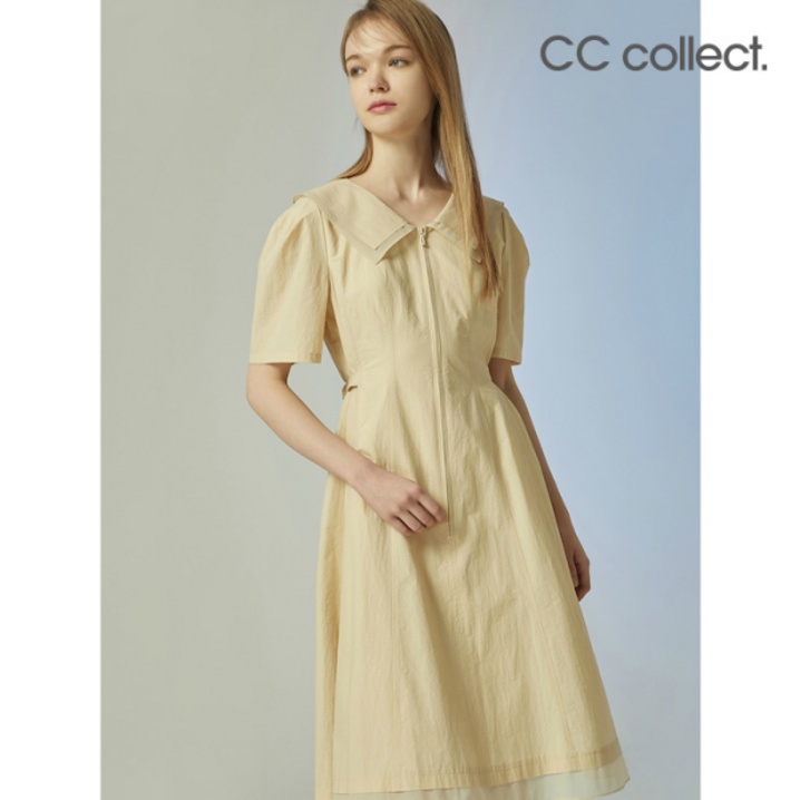씨씨콜렉트CC콜렉트 와이드카라 집업 원피스 LEC232MSE039927146 씨씨콜렉트CC콜렉트 와이드카라 집업 원피스 LEC232MSE039927146