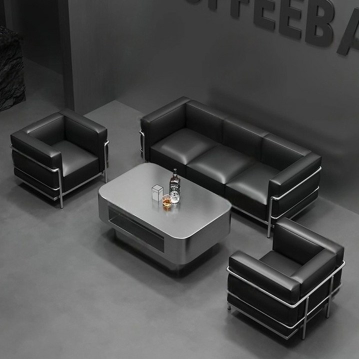 루노바 깔끔한 테이블 카페 식탁 화이트 카페테이블 원형 블랙 인테리어 4인용 2인용 업소용 사각