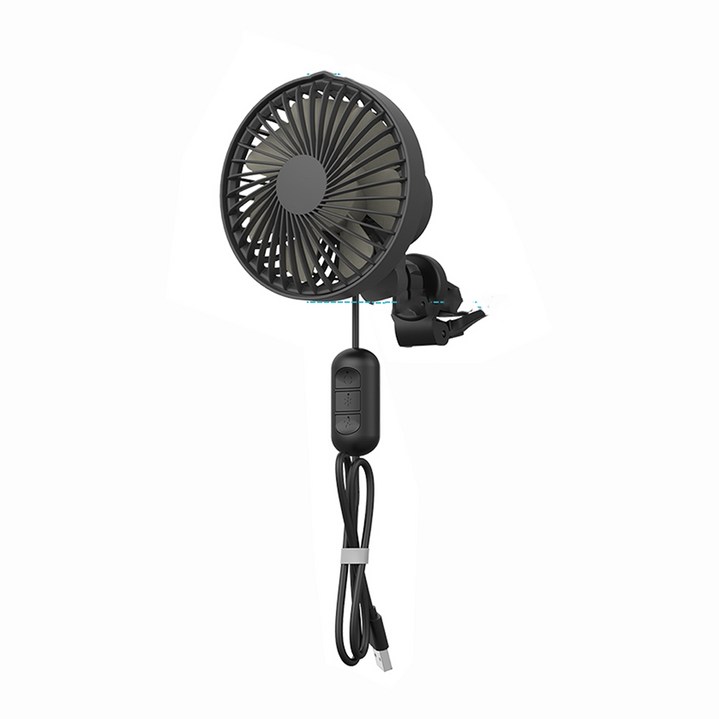 애니클리어 차량용 USB LED 써큘레이터, PDB-ACF30, 단일 색상