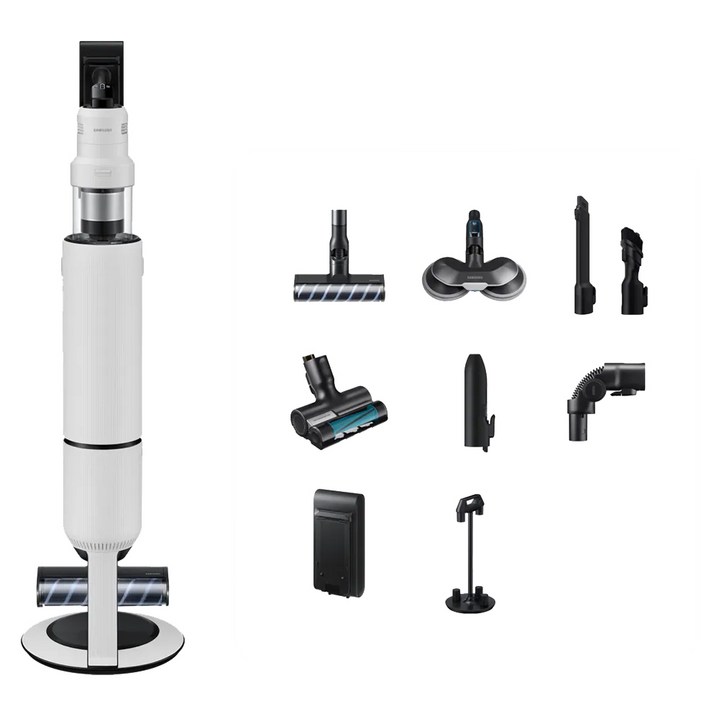 삼성전자 Bespoke 제트 AI 청소기 400W 침구브러시 패키지 VS90F40CRG 고객직접설치