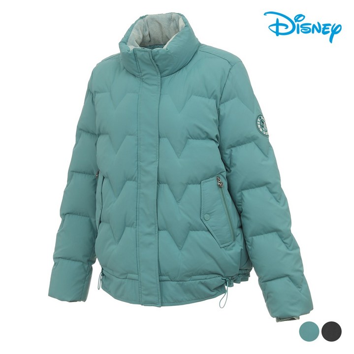디즈니골프 디즈니골프  여성 아트웍 구스다운 퀼팅 패딩 점퍼 DM4LJP030