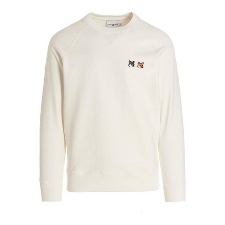 [백화점정품] 메종키츠네 티셔츠 남성 더블 폭스헤드 패치 코튼 맨투맨 FM00358KM0002 P700