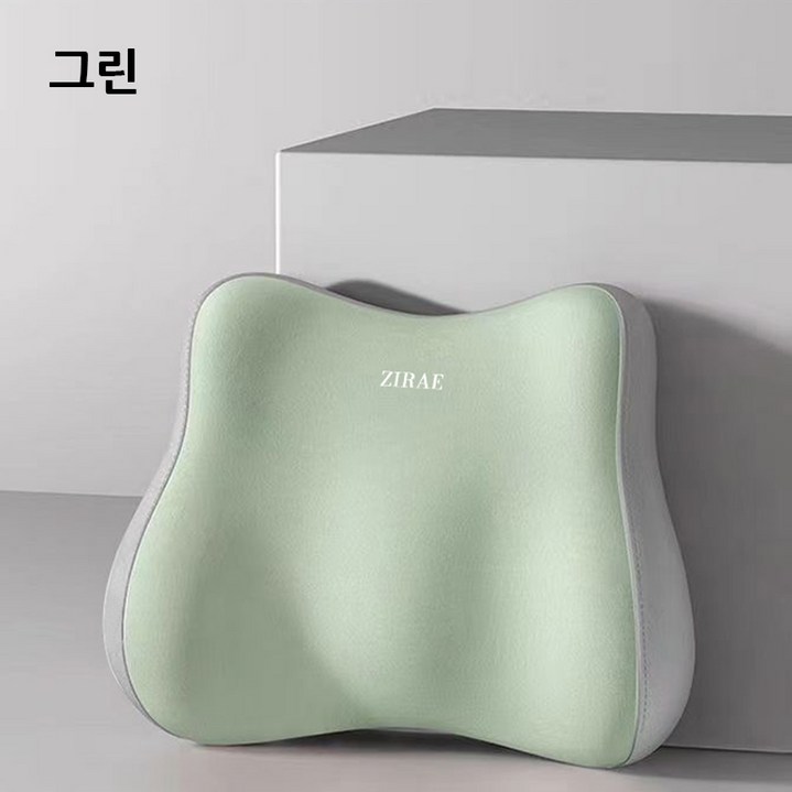 Luminex 의자 허리쿠션 편안한 등받이 메모리폼 허리쿠션 사무실 차량용