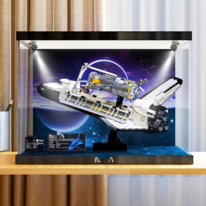 레고 크리에이터 엑스퍼트 디스커버리 우주왕복선 10283 아크릴 디스플레이 케이스 장식장