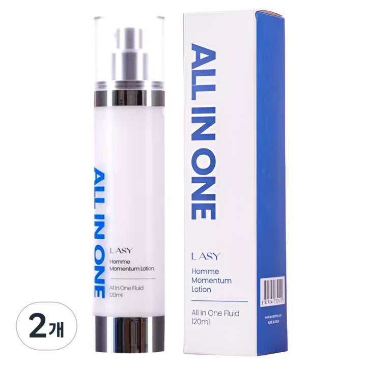 래시 남자미백주름개선 기능성화장품 향이좋은 남성올인원 스킨로션, 2개, 120ml