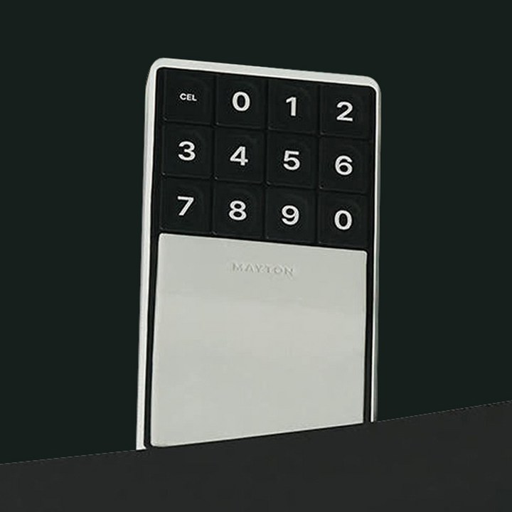 메이튼 차량용 대쉬보드 안심번호 노드N 주차번호판, 1개, 화이트