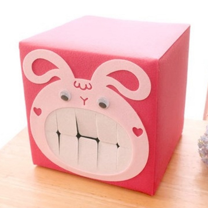 이지펠트 DIY 동물 얼굴 궁금이 비밀 뽑기상자 이지펠트 DIY 동물 얼굴 궁금이 비밀 뽑기상자