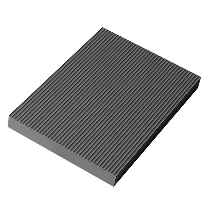 코히모 논슬립 두꺼운 요가 밸런스 패드 블록, 블랙, 1개