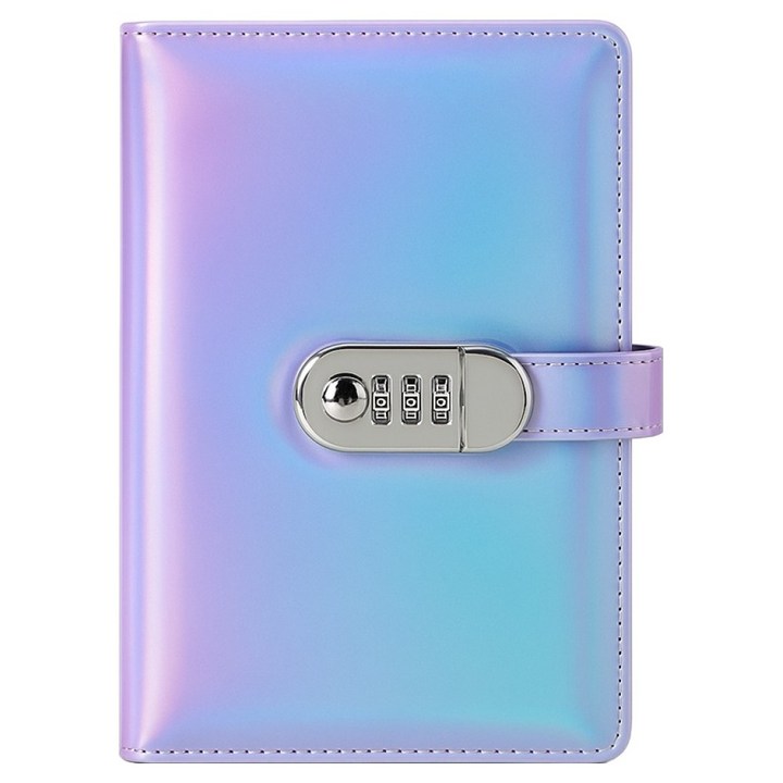 모더너리 시크릿 비밀 다이어리 일기장, 홀로그램 블루, 1개