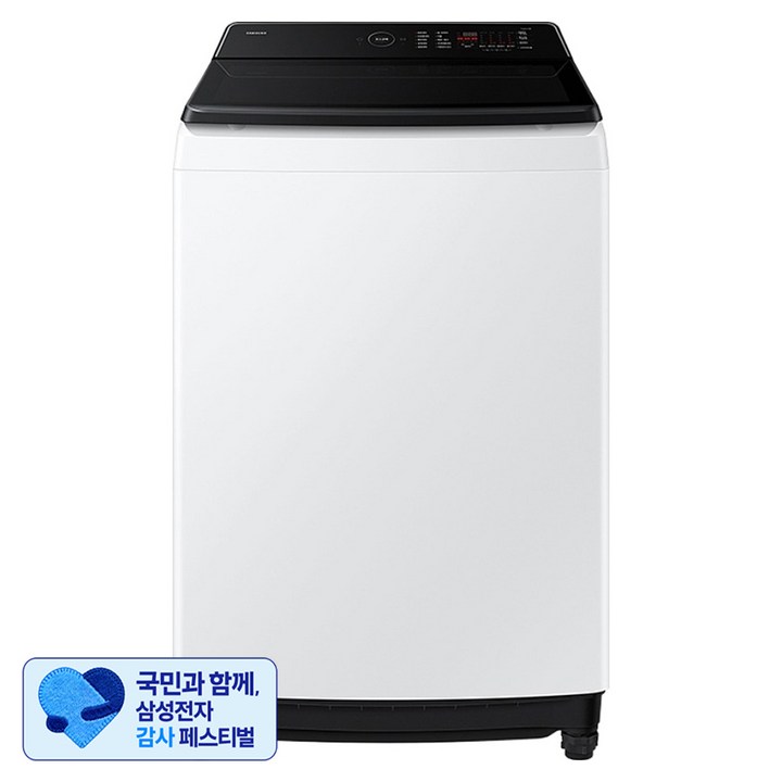 [삼성 감사 페스티벌] 삼성전자 AI 통버블 일반 세탁기 19kg 방문설치