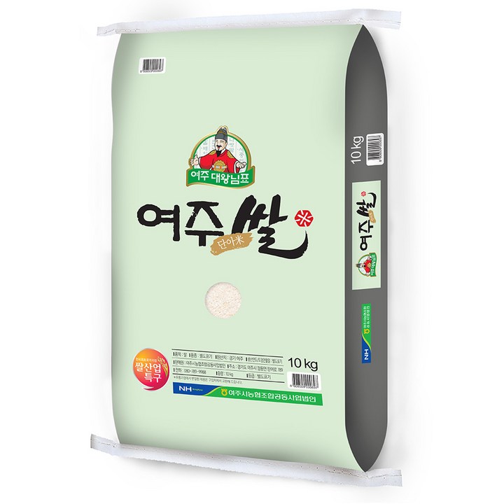 농협 대왕님표 여주쌀 단아미 추청 특등급, 10kg, 1개, 특등급