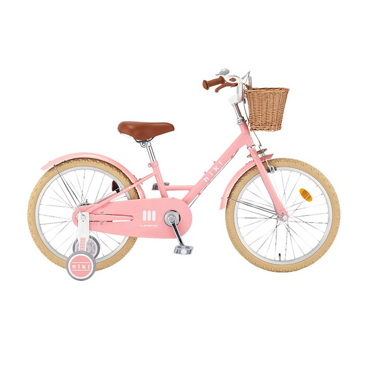 유아네발자전거 삼천리자전거 니키 아동용 자전거 50.8cm, 라이트 핑크, 1360mm
