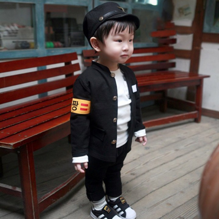 이유까까 아동용 얼짱 복고교복 상하세트