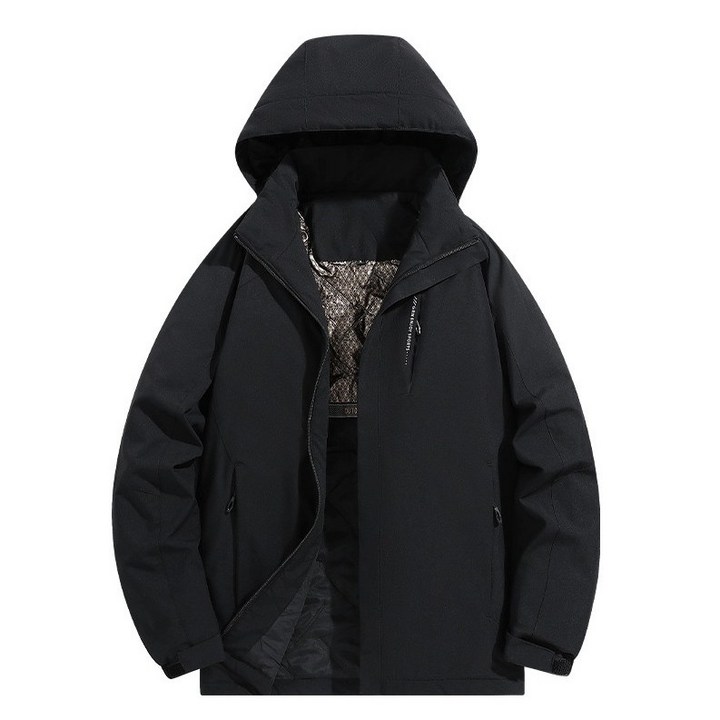 춘게엘 XL6XL 남성 겨울 아웃도어 등산 방수 방우 방한 삼일체 바람막이 패딩 코트 dng12999518