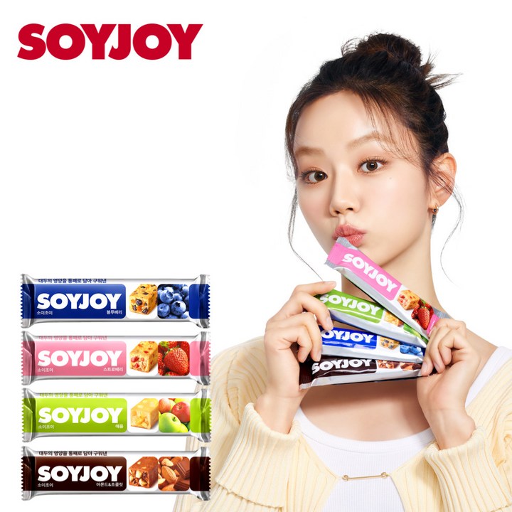 소이조이 에너지바 4종 세트, 3세트, 120g