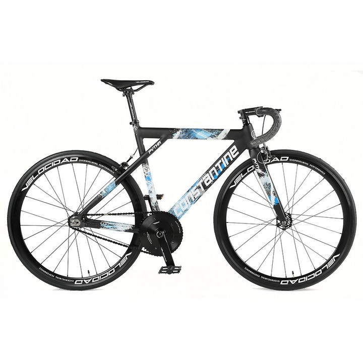 2025 콘스탄틴 피타 픽시 자전거 화이트 맷블랙 완성차 출고