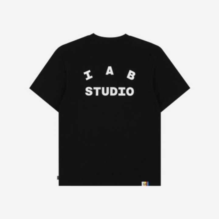 [정품] IAB Studio 아이앱 스튜디오 10주년 티셔츠 블랙 IAB Studio 10th Anniversary T-Shirt Black