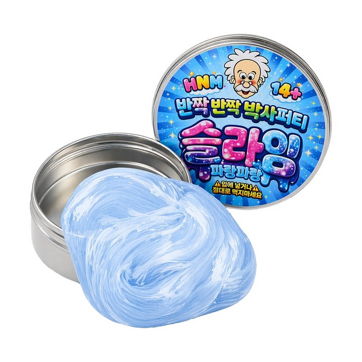 토이토 박사 퍼티 유리 슬라임 오리지널 투명 주물럭 말랑이
