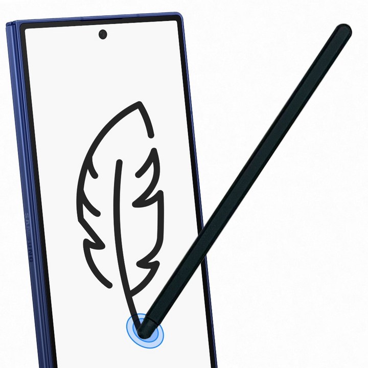 폴드7 정전식 슬림 스타일러스 에어리 터치펜