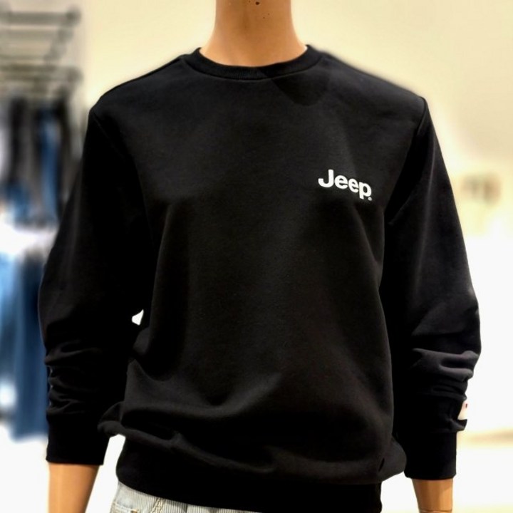 지프 [NC불광점] *주간  한정수량 초특가 70% 할인 * 남여공용 JEEP 스몰로그 맨투맨티셔츠 !! (JN6TSU871)
