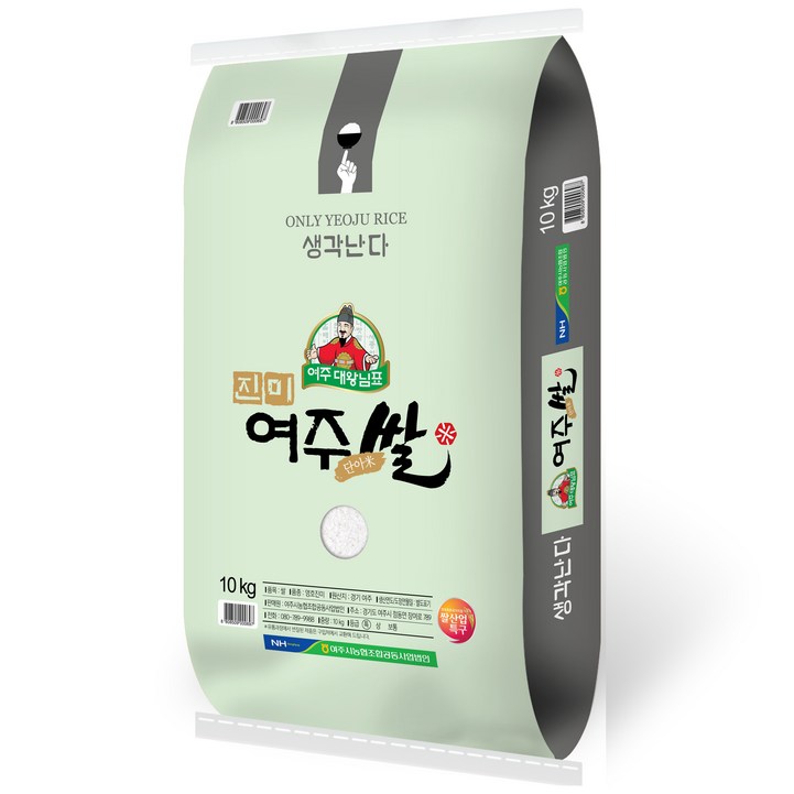 여주시농협 22년 햅쌀 대왕님표 영호진미 여주쌀, 10kg, 1개 - 쇼핑뉴스