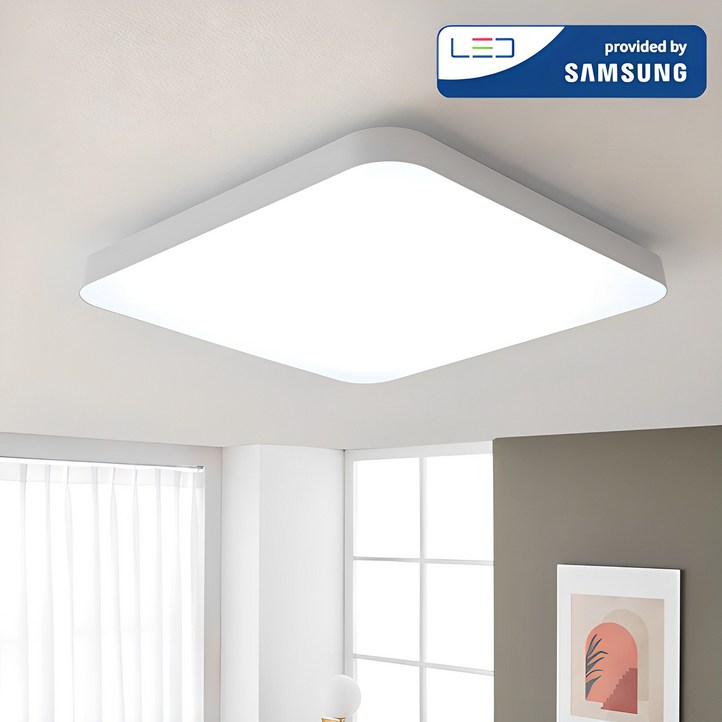 LED 뉴 시스템 방등 조명 전등 삼성 60W 화이트K001, 화이트