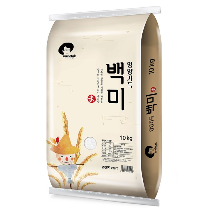 엉클탁 영양가득 백미, 10kg, 1개 엉클탁 영양가득 백미, 10kg, 1개