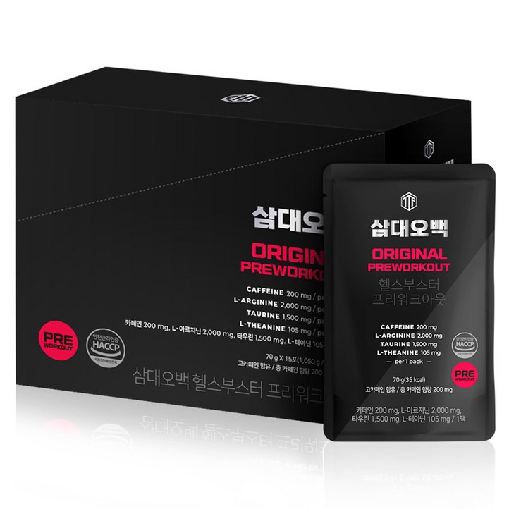 뉴트리커먼 삼대오백 헬스부스터 에너지 드링크 70g 뉴트리커먼 삼대오백 헬스부스터 에너지 드링크 70g